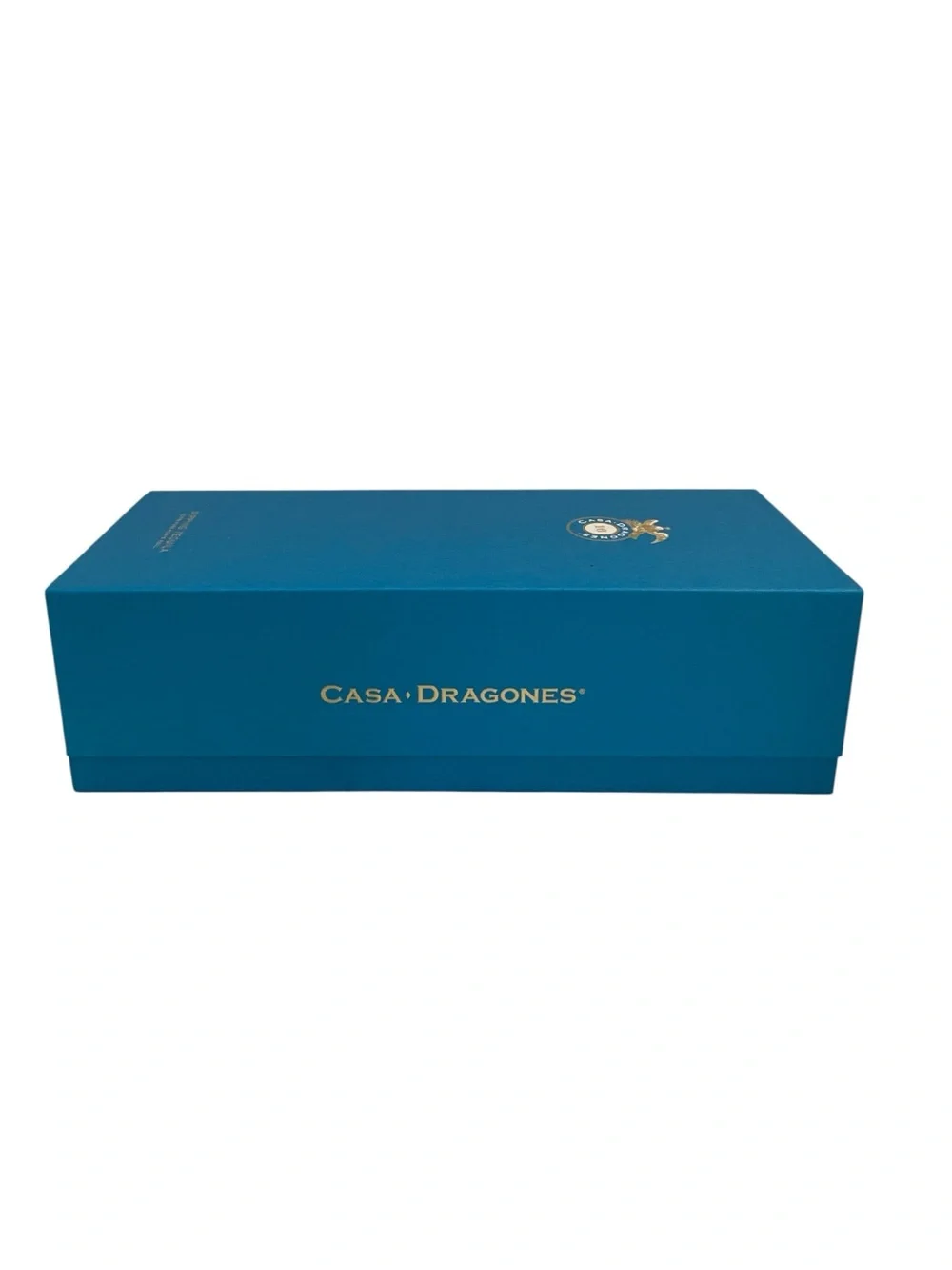 Casa Dragones Sipping Tequila Gift Box - Teal Blue limited edition